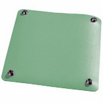 MAT, RUBBER, NORASTAT, GREEN, 2mm x 1,2 M x 0,6 M, 4EA 10mm STUDS